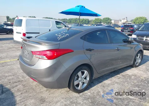 2013 Hyundai Elantra Gls from USA, damaged, VIN 5NPDH4AE3DH345009